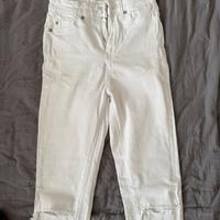 jeans bianchi da donna