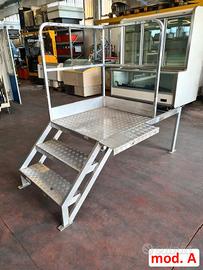 2 scale per scavalcamento usate