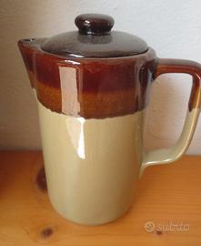 Teiera caffettiera in ceramica