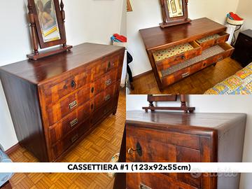 Cassettiere vintage/arte povera