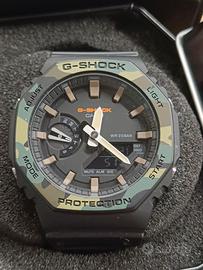 Casio G shock GU2100 camouflage militare
