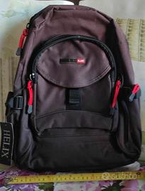 Zaino da viaggio marrone Helix & Zaino Newfeel