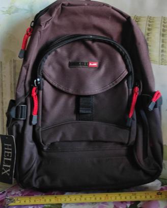 Zaino da viaggio marrone Helix & Zaino Newfeel