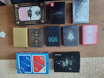 Carte da gioco miste e di valore 