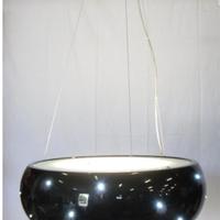 Lampadario nero a sospensione