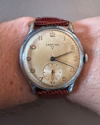 Orologio Certina oversize anni 50