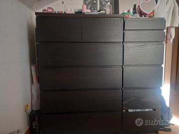 cassettiera e settimino ikea