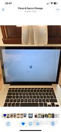 MacBook pro 15” ottobre 2011  A1286 x ricambi