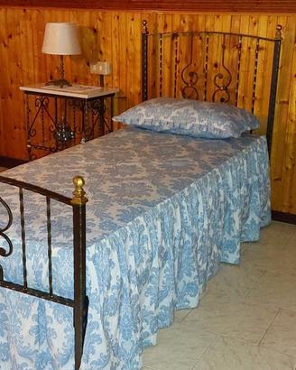 Letto in ferro battuto