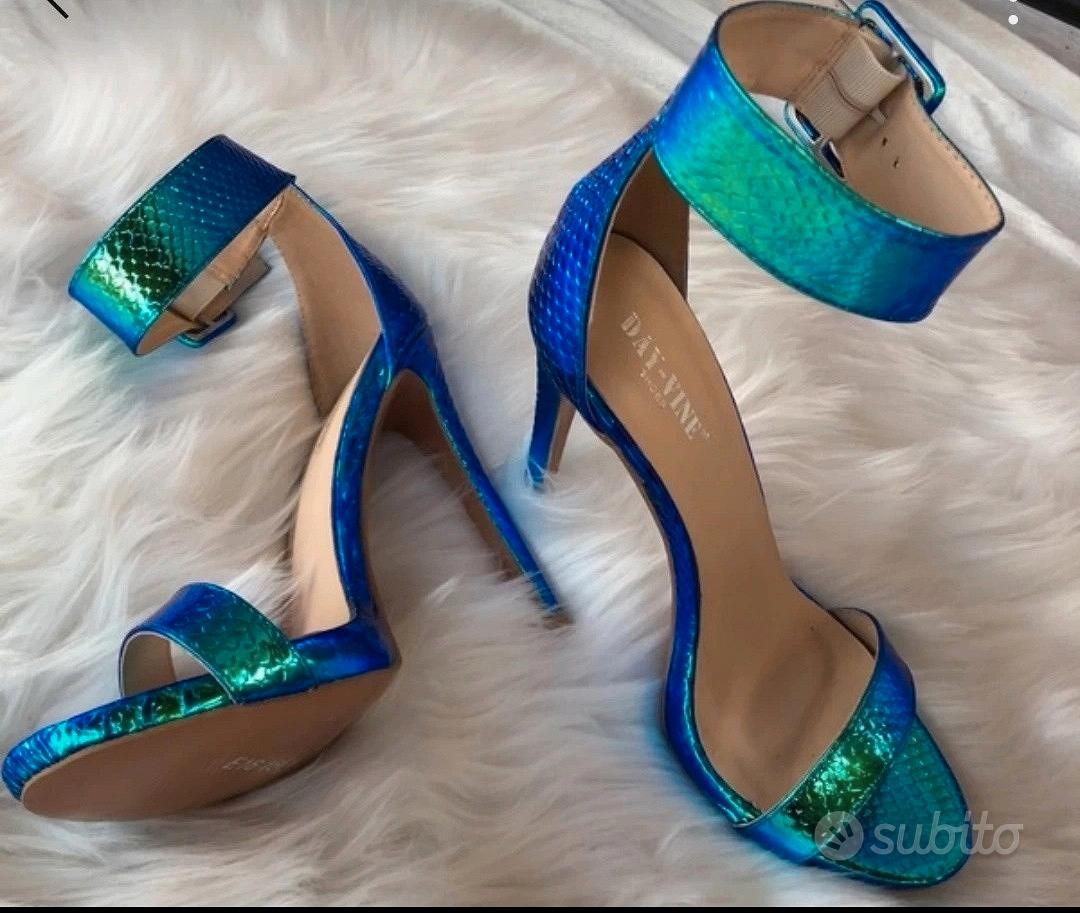 sandali blu notte