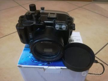 Custodia subacquea fotocamera CanonG7X Mark II