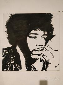 Dipinto su tela Jimi Hendrix