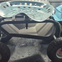 Sgabello garage officina giardino