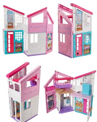 Casa di Barbie e atre bambole
