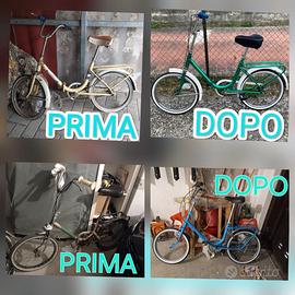 RITIRO E RIPARO BICI VECCHIE