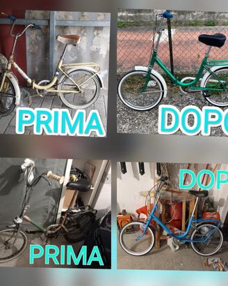 RITIRO E RIPARO BICI VECCHIE