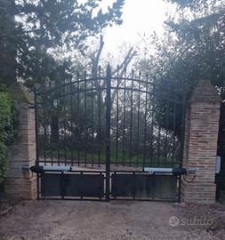 Cancello in ferro battuto