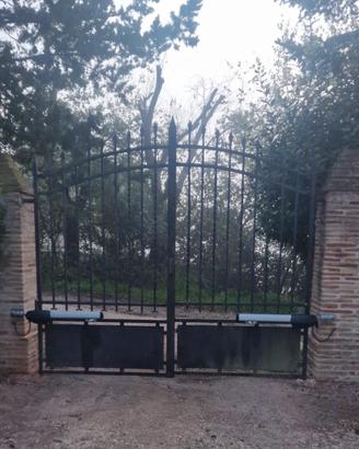 Cancello in ferro battuto