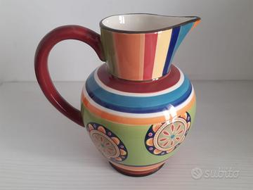 Brocca Brandani colorata, come nuova