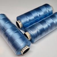 LOTTO 3 SPOLETTE FILO PER MACCHINA RICAMO tit 40