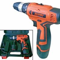 Zw-lcd12v trapano avvitatore a batteria 10mm 12v