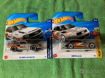 Hot Wheels Coppia Audi + Audi TREASURE HUNT