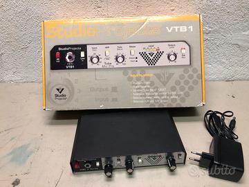 Preamplificatore valvolare microfonico