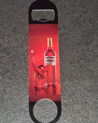 ApriBottiglie Cavatappi in Metallo Campari soda