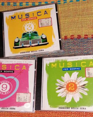 cd MUSICA PER SEMPRE (Corriere della sera) (3PZ)