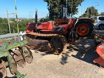 Trattore cingolato fiat 455 cm