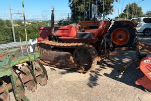 Trattore cingolato fiat 455 cm