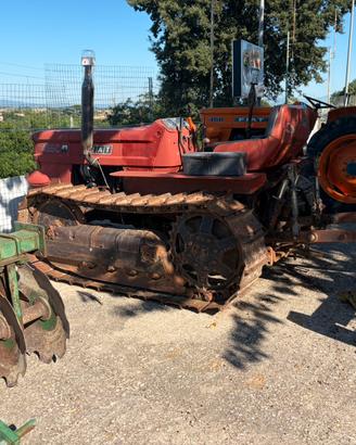 Trattore cingolato fiat 455 cm