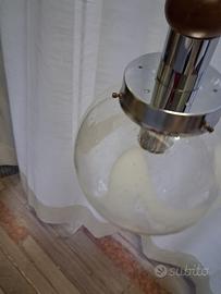 Lampadario in vetro di Murano