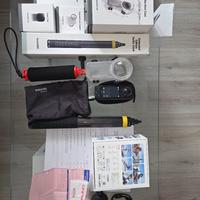 action cam INSTA360 X4 con accessori in garanzia