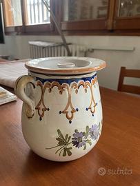 Vaso in ceramica con coperchio – Nove di Bassano,