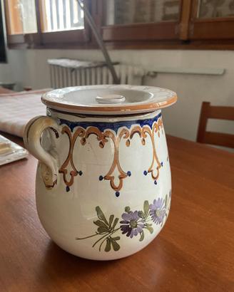 Vaso in ceramica con coperchio – Nove di Bassano,