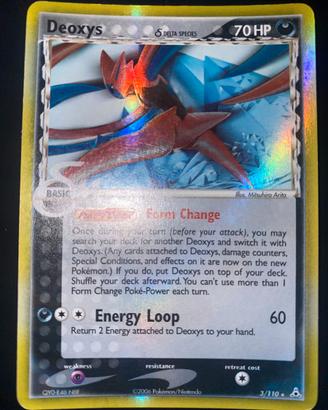 Deoxys Delta Species (HP 3/110) EX Holon Phantoms