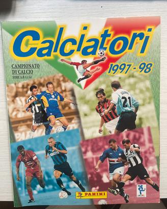 Album Panini Calciatori 1997/98 Incompleto