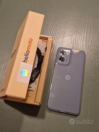 smartphone motorola e15 50gb azzurro indaco