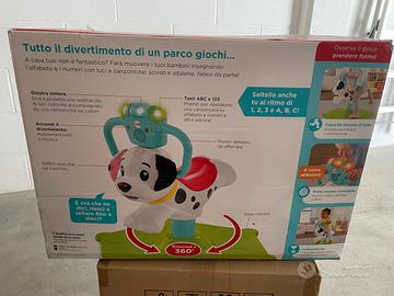 Cagnolino saltella e gira Fisher Price