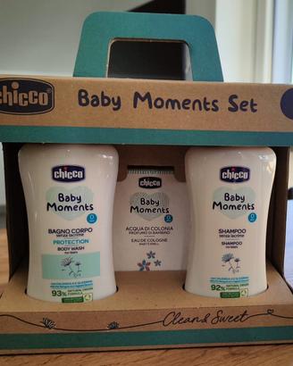 Chicco Baby Moments set bagno e latte corpo