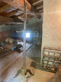 Attaccapanni in legno di olmo