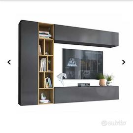 Parete attrezzata TV