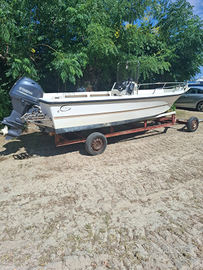 Barca Fiart Brezza Open 5,50 metri + Yamaha F40/60