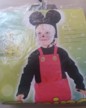 Vestito di carnevale topolino