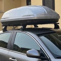 Baule tetto con barre compatibile con giulietta