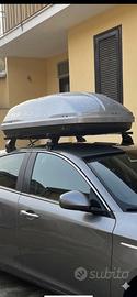 Baule tetto con barre compatibile con giulietta