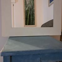 Specchio in legno 50x50