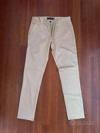 Pantaloni eleganti Zara Beige
