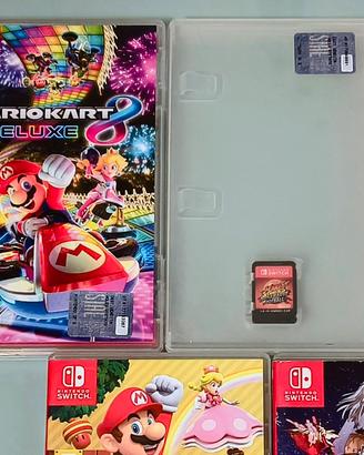 Mario kart 8 Deluxe e Mario Strikers